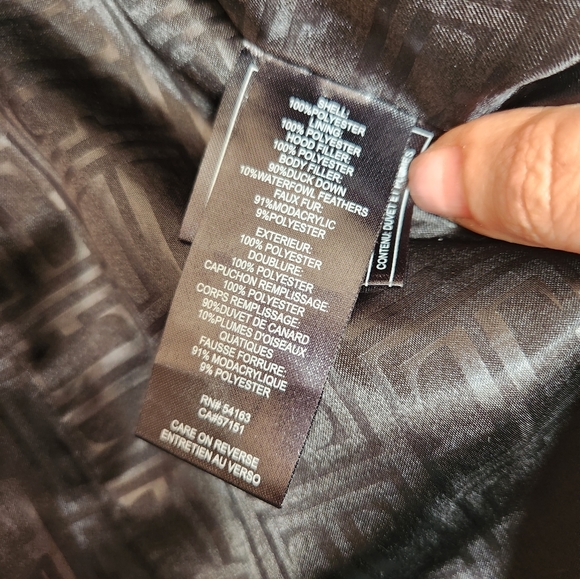 Down Coat Size Small - Picture 9 of 9